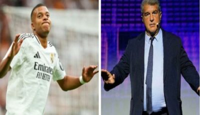 منذ 8 أشهر.. كيف حذر لابورتا ريال مدريد من ضم مبابي؟