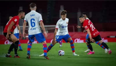 موعد مباراة برشلونة وريال مايوركا في الدوري الإسباني والقنوات الناقلة بث مباشر