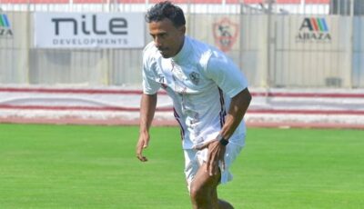 عبد الشافي يشارك بتدريبات الزمالك بعد انتهاء برنامجه العلاجي والتأهيلي