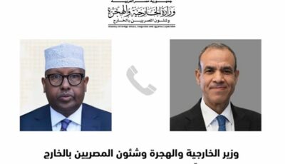 اليوم.. وزير الخارجية يستقبل نظيره الصومالي بالعاصمة الإدارية الجديدة