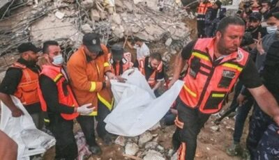 استشهاد 3 فلسطينيين جراء قصف إسرائيلي على مخيم النصيرات في غزة