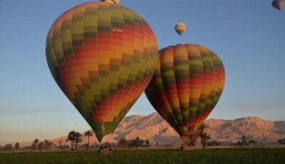 إلغاء رحلات البالون الطائر في الأقصر اليوم بسبب سرعة الرياح