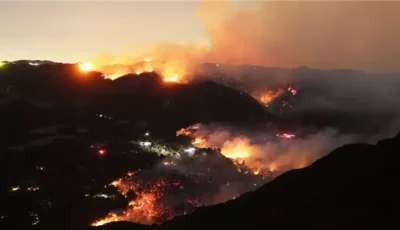 حرّض ضد غزة.. ممثل شهير يبكي بعد تحول منزله إلى رماد في حرائق كاليفورنيا