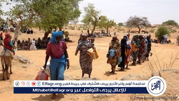 عدد النازحين فى الفاشر تخطي 800 ألف شخص