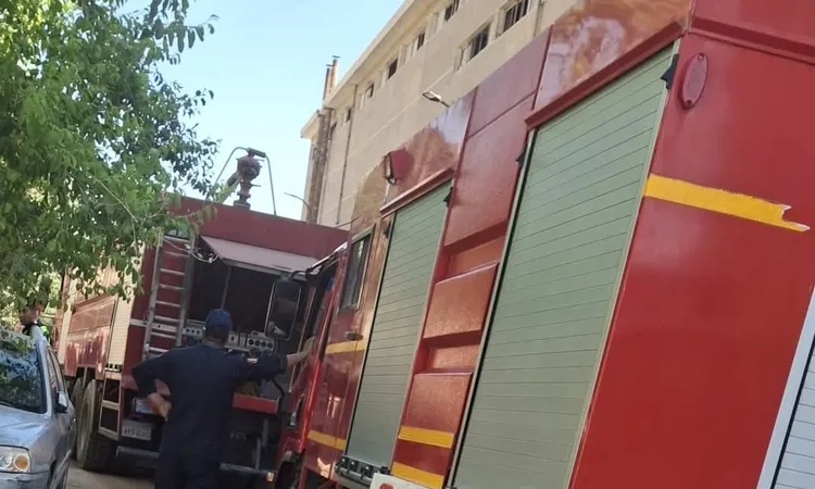 إخماد حريق داخل مزرعة دواجن بالفيوم.. وتحرير محضر بالواقعة