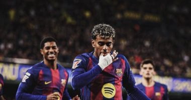 برشلونة يواصل صدارة الدورى الإسبانى بثنائية ضد فياريال.. فيديو