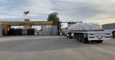 مد غزة بسلال غذائية وبطاطين وملابس شتوية ضمن قافلة زاد العزة الـ98