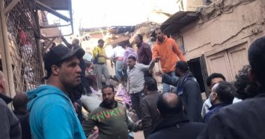 استكمال البحث عن 6 أشخاص مفقودين أسفل ركام عقار إمبابة المنهار