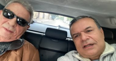 الصورة الأولى للفنان محمود حميدة بعد مغادرته المستشفى