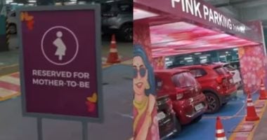 موقف مخصص للأمهات الحوامل فى مركز تسوق بالهند يلقى إشادة واسعة.. فيديو