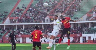 تعادل سلبى بين مصر وأنجولا بأمم إفريقيا بعد مرور 75 دقيقة