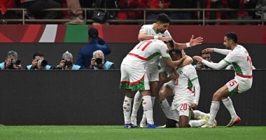 منتخب المغرب يدك زامبيا بثنائية دياز والكعبى فى شوط أول نارى بأمم أفريقيا
