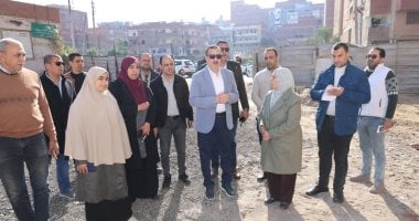 محافظ المنوفية يضع حجر الأساس لإنشاء دار المناسبات الجديدة بحى شرق شبين الكوم