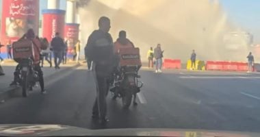 جهاز القاهرة الجديدة: كسر بخط طرد صرف صحى بشارع التسعين وجارى إصلاحه