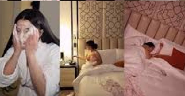 فــضـ ـيــ ـحــ ـة الفنانه هيفاء وهبي فيديو فـ ـاضــ ـح مـ ـسـ ـرب من الحمام مع شاب مجهول !!