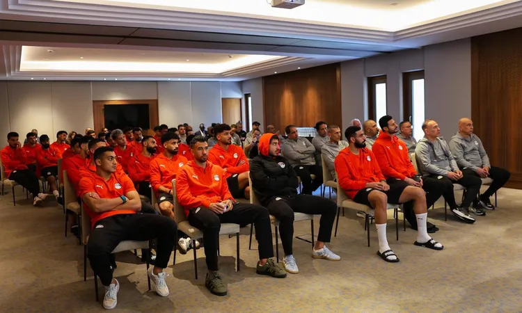 كاف يعقد اجتماعًا تنظيميًا لمنتخب مصر قبل انطلاق بطولة كأس الأمم الإفريقية