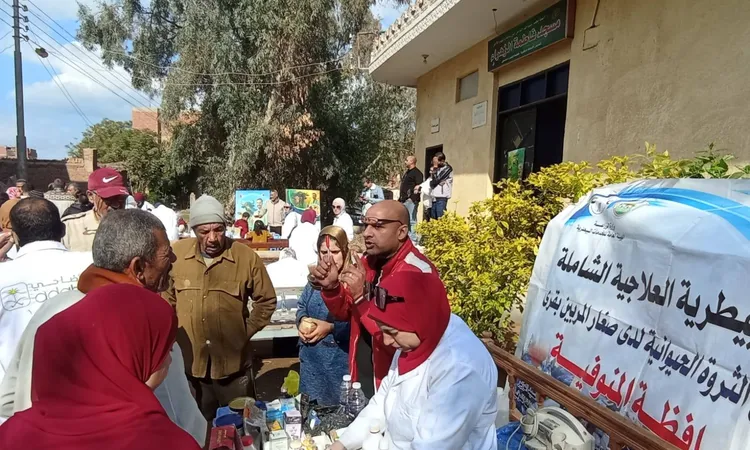 بعد فيديو البهائم المريضة.. “الزراعة” تطلق قافلة بيطرية لقرية تلبنت أبشيش بالمنوفية