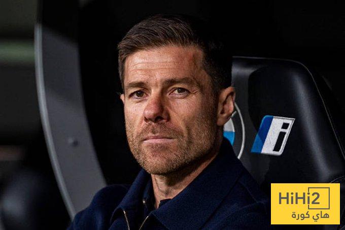 شاهد صورة تشابي الونسو خلال الثواني الأخيرة في لقاء الكأس اتحاد: