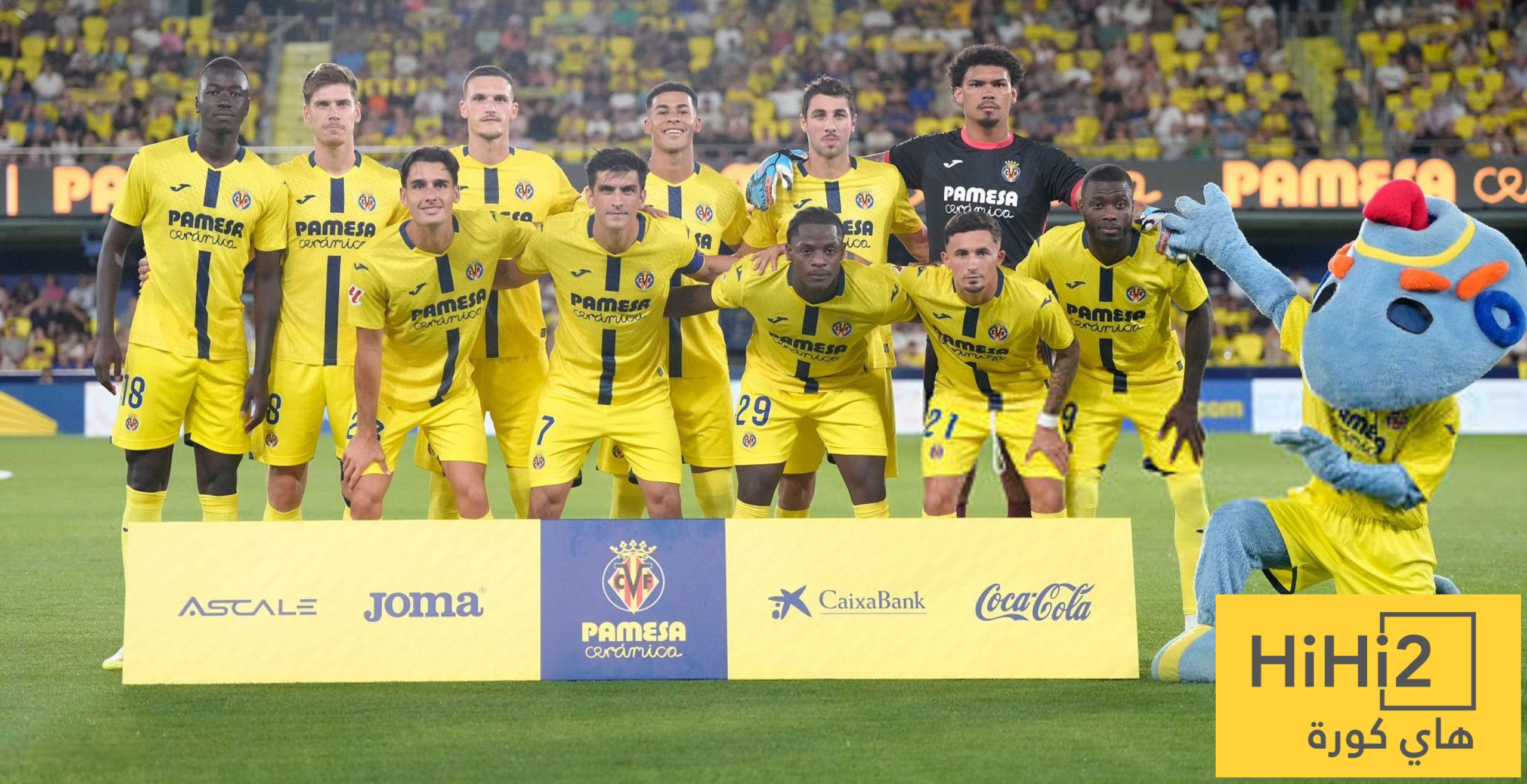 غيابات فياريال المتوقعة أمام برشلونة اتحاد: