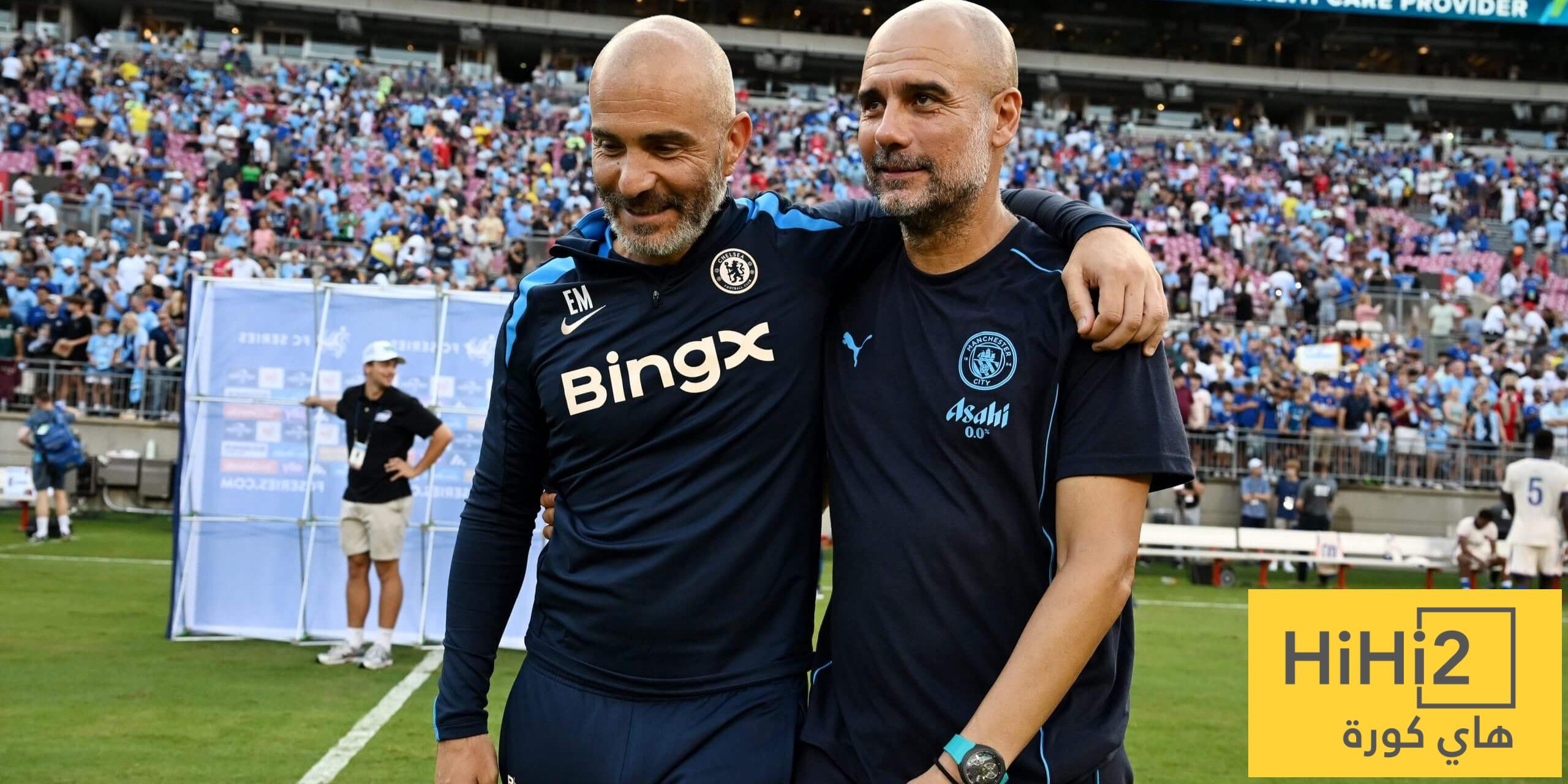 أول رد من ماريسكا على شائعات خلافة غوارديولا اتحاد: