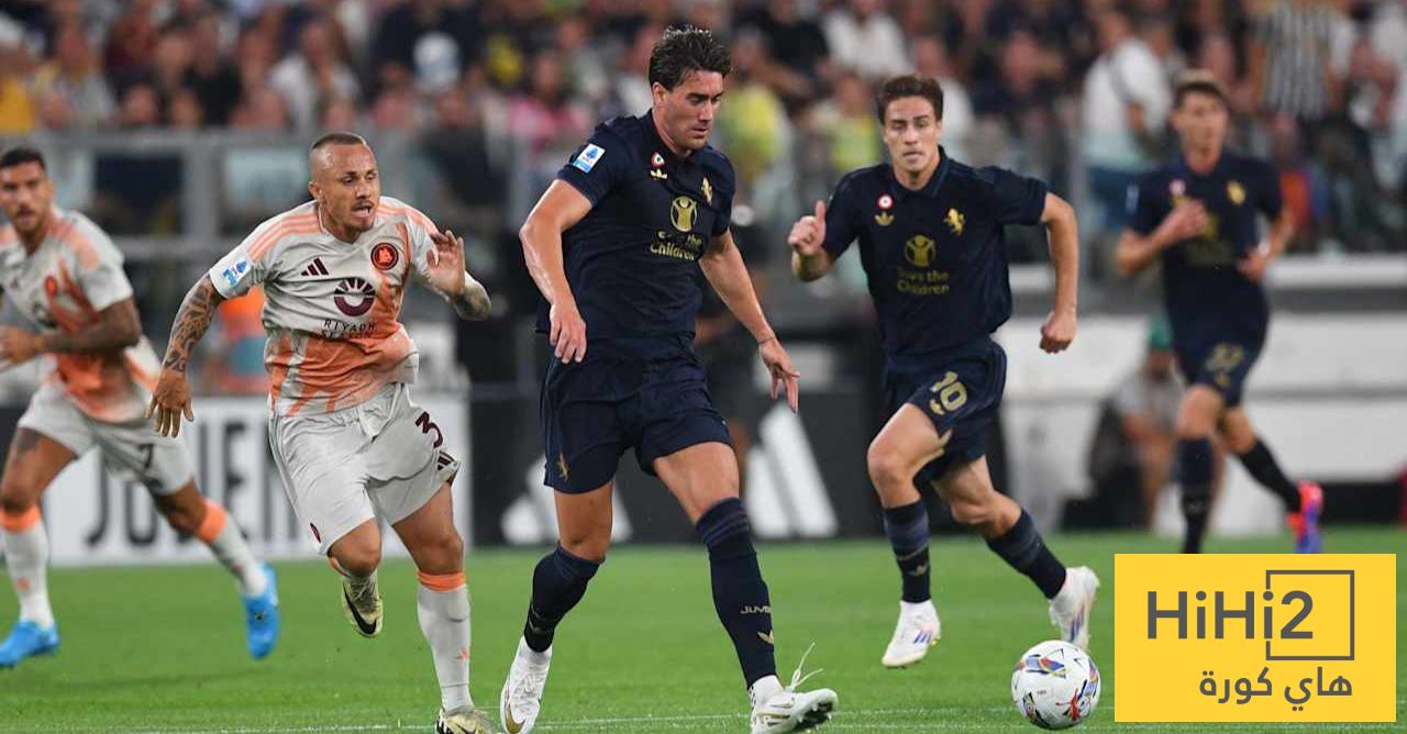 نتائج آخر خمس مباريات بين يوفنتوس وروما اتحاد: