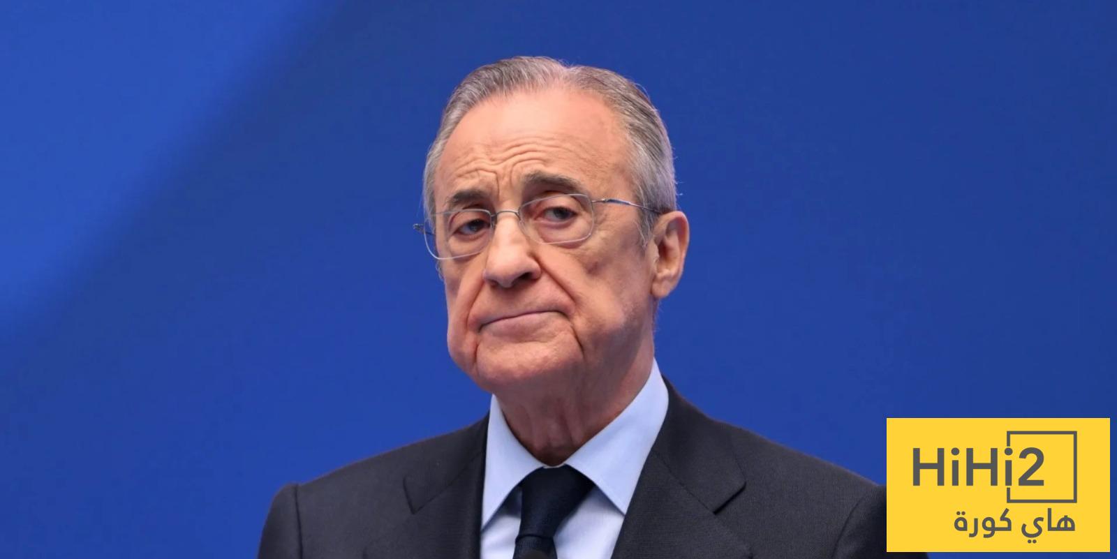 خطاب بيريز للاعبي ريال مدريد قبل لقاء اشبيلية اتحاد: