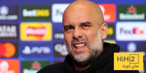 غوارديولا يوضح اكثر نقطة سلبية في فريقه هذا الموسم اتحاد: