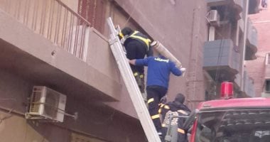 ملحمة لرجال الإسعاف والحماية المدنية في حريق مركز علاج الإدمان ببنها.. صور