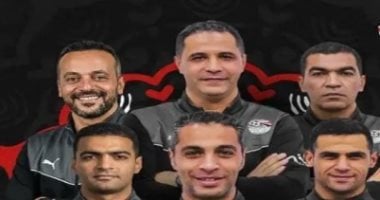 طاقم تحكيم مصرى فى اختبار صعب بثمن نهائى الكان بين الجزائر والكونغو.. فيديو