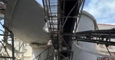 تسرب مواد خطرة بسبب انهيار جزئى لمصنع فى إسرائيل وسحابة بيضاء تغطى المنطقة