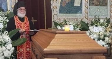 وصول جثمان هلى عاصى الرحبانى نجل فيروز لكنيسة رقاد السيدة