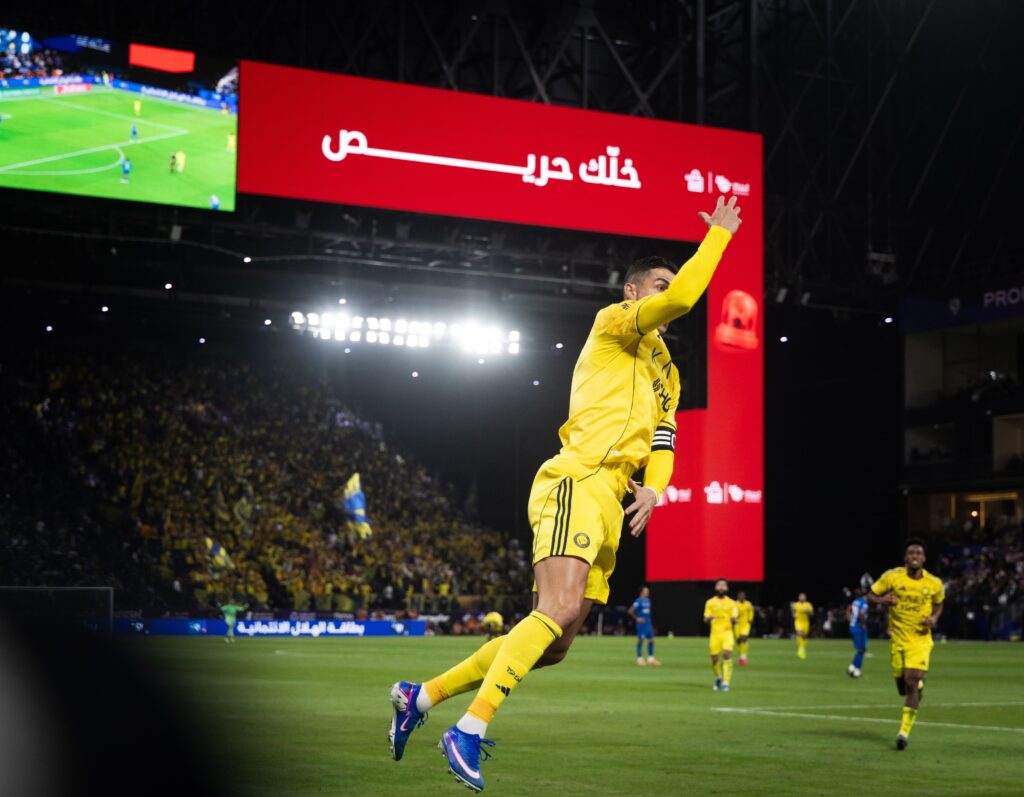 إتحاد الصحافيين: نهاية الشوط الأول.. النصر يتقدم على الهلال في الديربي بهدف رونالدو – كورة بريك